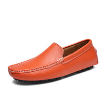 Load image into Gallery viewer, Godasse, chaussure classique décontracté, mocassins en cuir pour homme, chaussure de bateau, chaussure décontracté pour homme, chaussure en cuir, mocassins décontracté pour homme, mocassins en cuir pour homme, chaussure légère, chaussure décontracté, mocassins souple, chaussure de conduite, chaussure de mariage,