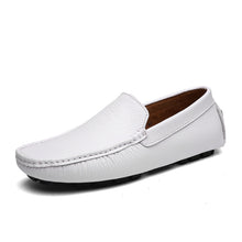 Load image into Gallery viewer, Godasse, chaussure classique décontracté, mocassins en cuir pour homme, chaussure de bateau, chaussure décontracté pour homme, chaussure en cuir, mocassins décontracté pour homme, mocassins en cuir pour homme, chaussure légère, chaussure décontracté, mocassins souple, chaussure de conduite, chaussure de mariage,