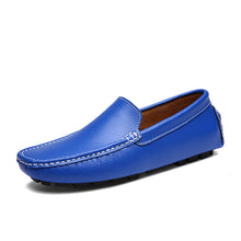 Load image into Gallery viewer, Godasse, chaussure classique décontracté, mocassins en cuir pour homme, chaussure de bateau, chaussure décontracté pour homme, chaussure en cuir, mocassins décontracté pour homme, mocassins en cuir pour homme, chaussure légère, chaussure décontracté, mocassins souple, chaussure de conduite, chaussure de mariage,