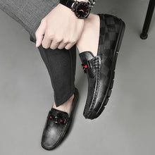 Cargar imagen en el visor de la galería, Godasse, chaussure classique en cuir pour homme, mocassins en cuir, chaussure décontracté, chaussure de business pour homme, mocassins classique de qualité, chaussure pour homme, godasse chaussure classique pour homme, chaussure classique de bureau, chaussure légère en cuir pour homme, chaussure classique pour mariage,